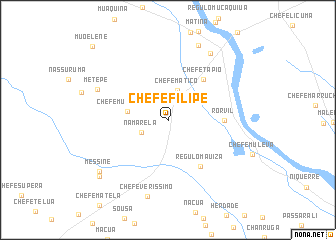 map of Chefe Filipe