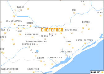 map of Chefe Fogo