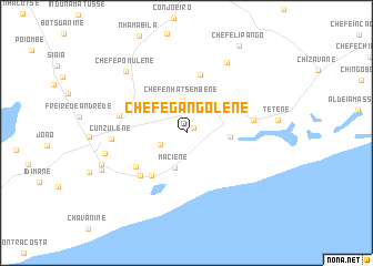 map of Chefe Gangolene