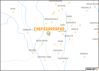 map of Chefe Garrafão