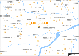 map of Chefe Gelo