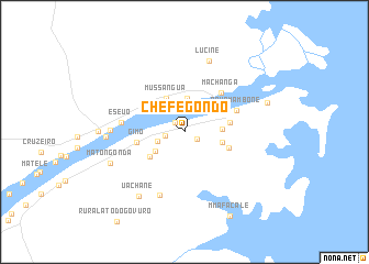 map of Chefe Gondo