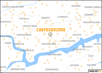 map of Chefe Gonzane