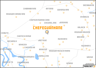 map of Chefe Guanhane