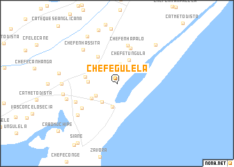 map of Chefe Gulela