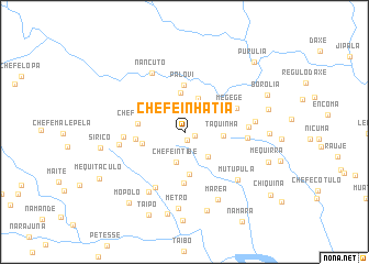 map of Chefe Inhatia