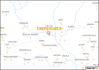 map of Chefe Injoca