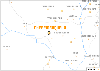 map of Chefe Insaquela