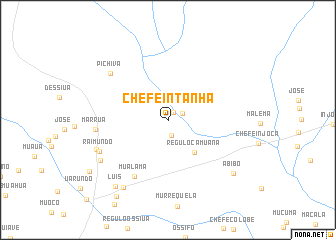 map of Chefe Intanha