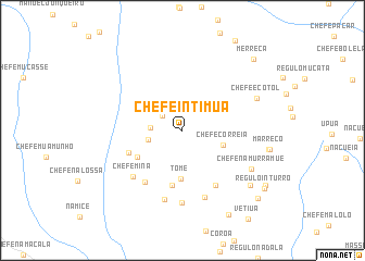map of Chefe Intimua