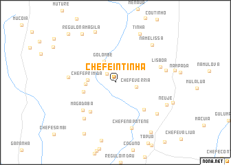 map of Chefe Intinha