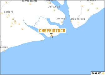 map of Chefe Intoca