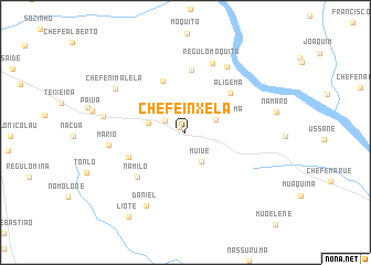 map of Chefe Inxela