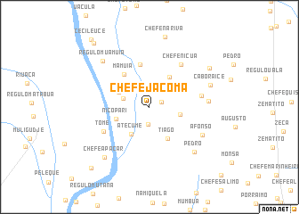 map of Chefe Jacoma