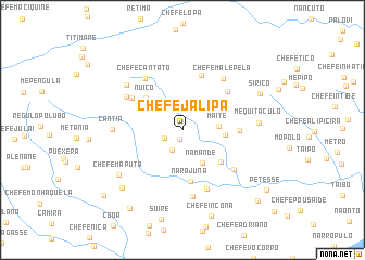 map of Chefe Jalipa