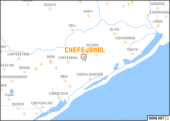 map of Chefe Jamal