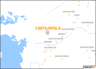 map of Chefe Japola