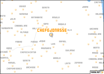 map of Chefe Jonasse