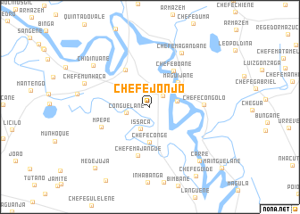 map of Chefe Jonjo