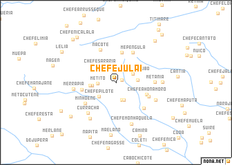 map of Chefe Julai