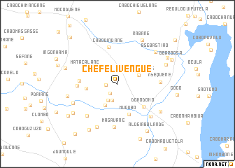 map of Chefe Livengue