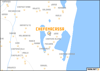 map of Chefe Macassa