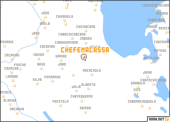 map of Chefe Macassa