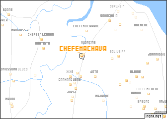 map of Chefe Machava