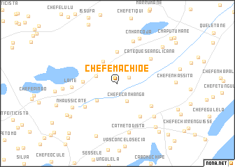 map of Chefe Machioè
