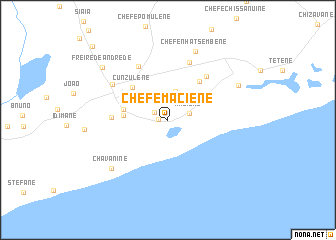 map of Chefe Maciene