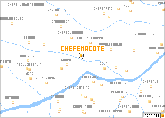 map of Chefe Macote