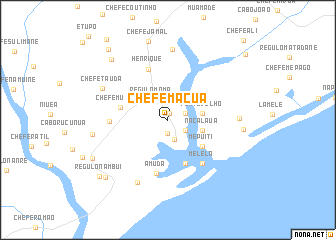 map of Chefe Macua