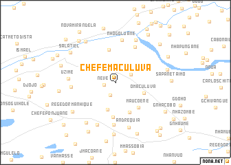 map of Chefe Maculuva