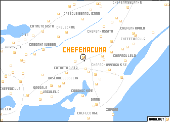 map of Chefe Macuma