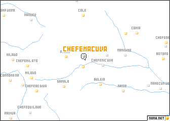 map of Chefe Macuva