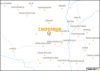 map of Chefe Madia