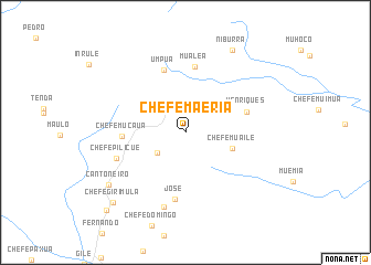 map of Chefe Maeria