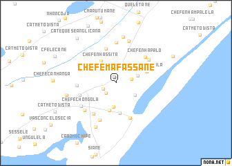 map of Chefe Mafassane