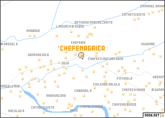 map of Chefe Magaiça