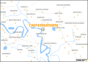 map of Chefe Magandane