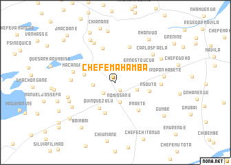 map of Chefe Mahamba