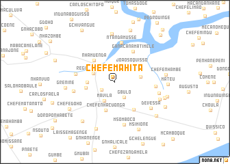 map of Chefe Mahita