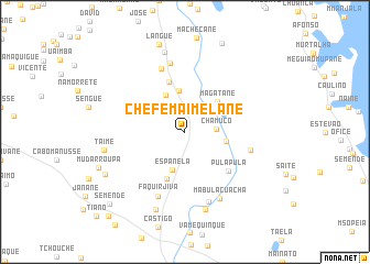 map of Chefe Maimelane