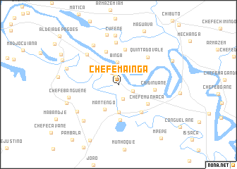 map of Chefe Mainga