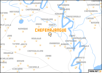map of Chefe Majangue