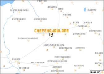 map of Chefe Majaulane