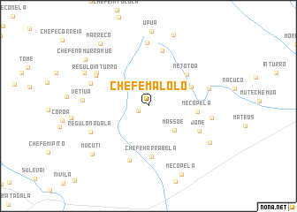 map of Chefe Malolo