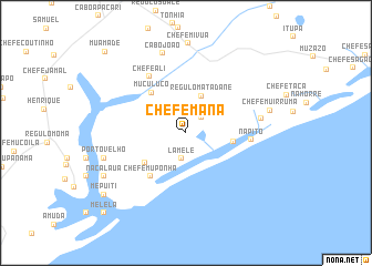 map of Chefe Mana