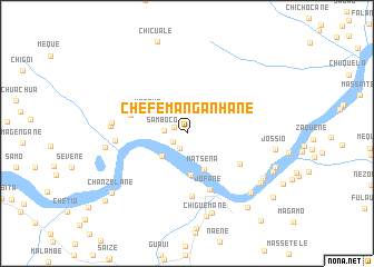 map of Chefe Manganhane