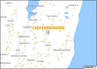 map of Chefe Mangavana